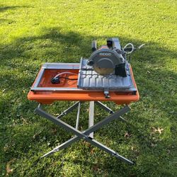Rigid 7” Tile Saw