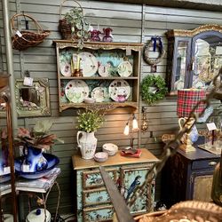 Coordinating Cabinet And Wall Shelf