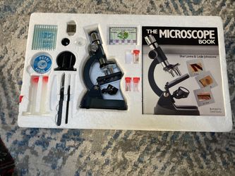 Kids Microscope Kit with Accessories and Book