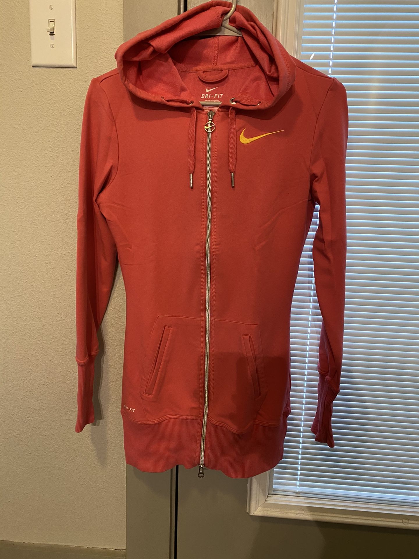 Nike pink hoodie - size XS