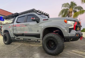 Kmc 557 Satin Black 17x8.5 6x139.7 -10 Offset With Nitto Ridge Grappler 37x12.50R17 Tires🔥🔥🔥🔥