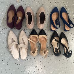 Size 5.5/6 Sandals And Boots.All Used Once Or Twice