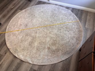 7-FT Diameter Rug