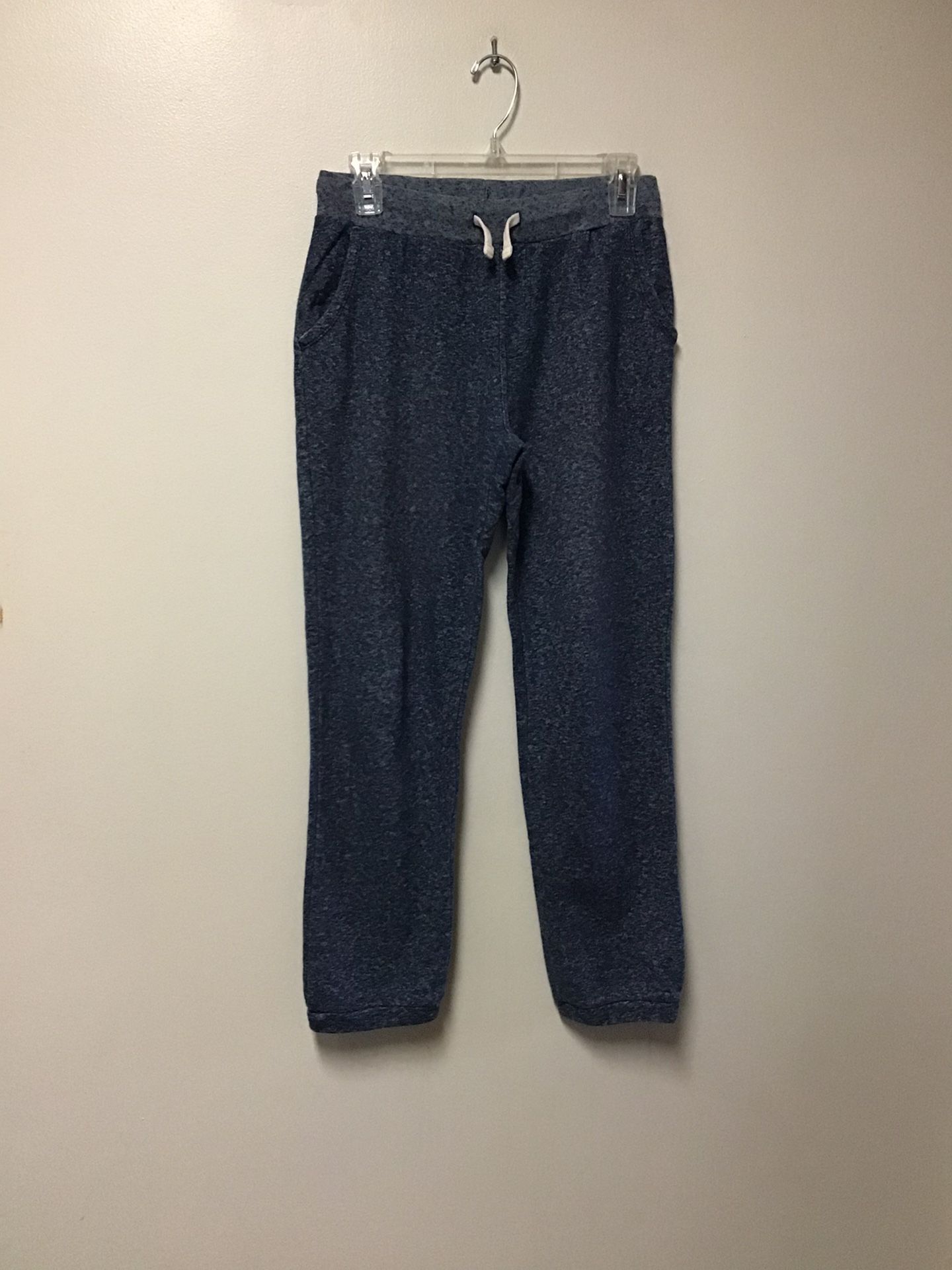 Girls Youth GAP Cotton/polyester blue warm Jogger sweatpants with drawstring… Size 14/16 youth