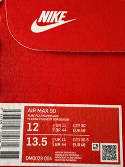 Brand new air max 90 size 12