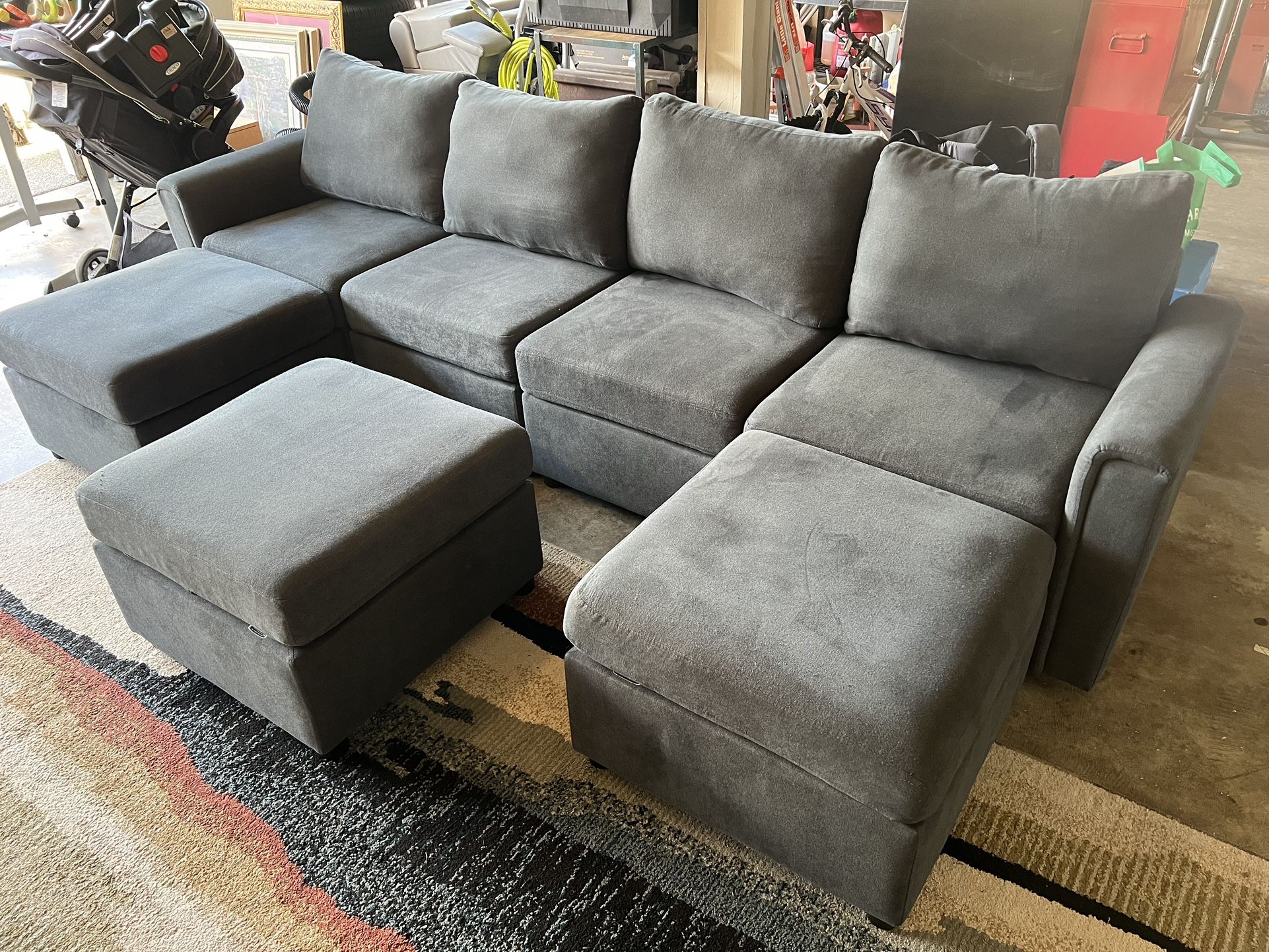 Couch LINSY HOME Modular Sectional Sofa