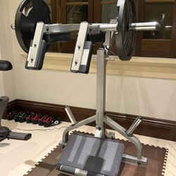 Calf Raise Weighted Machine 