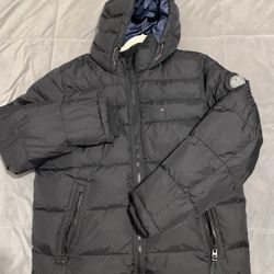 Tommy Hilfiger Black Men's Quilted Puffer Jacket