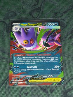 Mega Gengar ex - Holo 125/217 Double Rare 2026 Ascended Heroes NM
