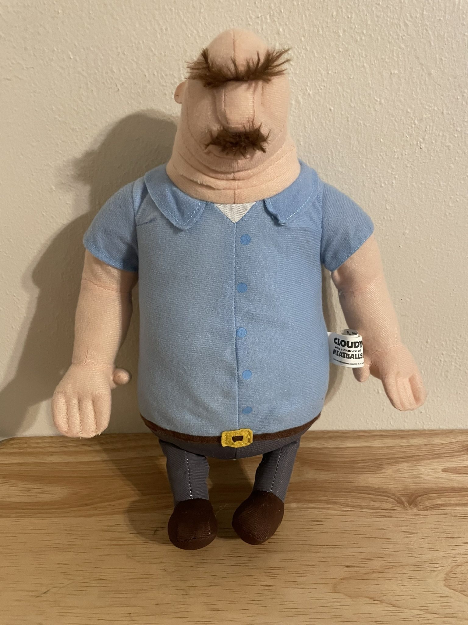 2013 Cloudy with a Chance of Meatballs 2 Movie Plush Tim Lockwood Stuffed Animal