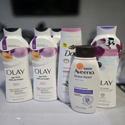 Olay,dove Aveeno -women Body Wash