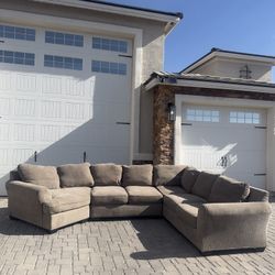 4 Piece Grey Sectional