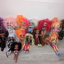 Mixed Doll Lot Lol Dolls