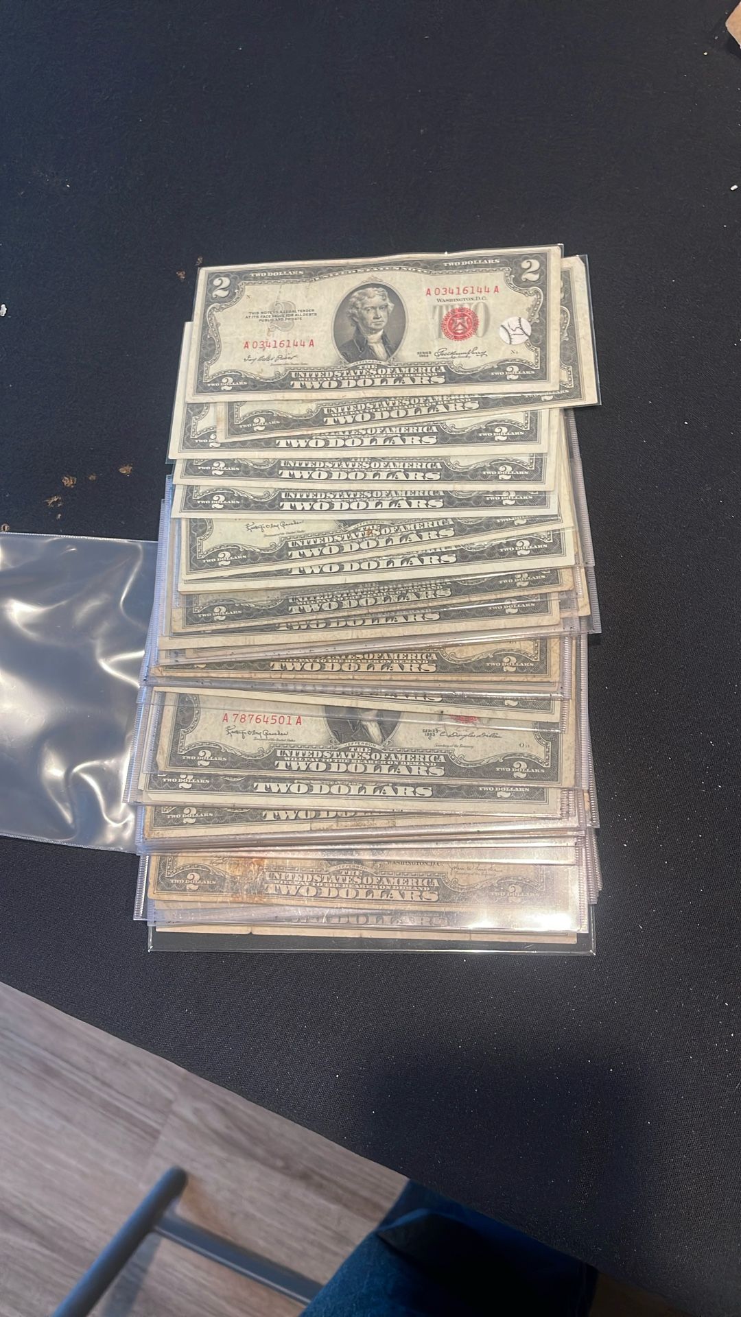 Two Dollar Bills 10 Each