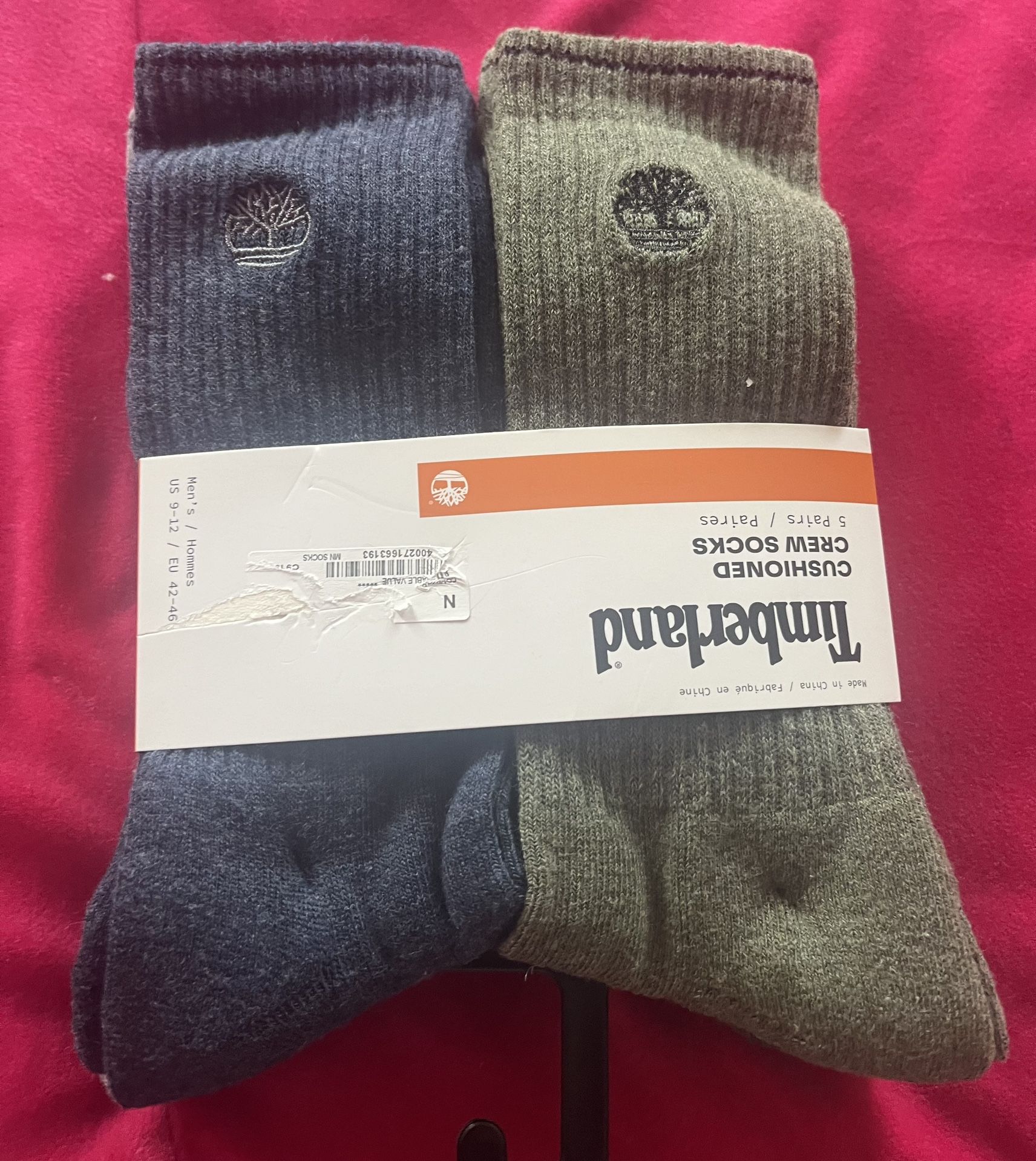 Timberland Socks 🧦 5 Pairs Brand New‼️