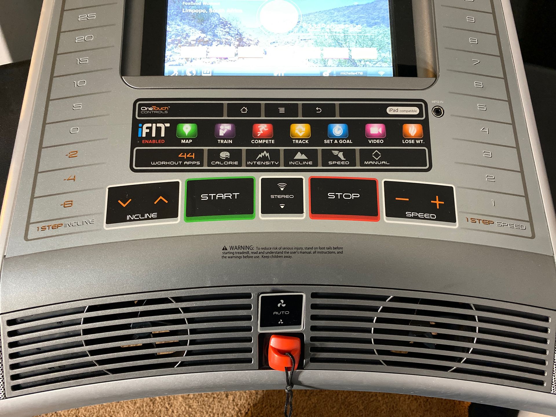 Nordictrack x11i Incline Trainer Treadmill