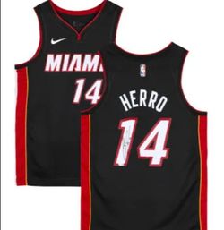 Tyler Herro Autograph Jersey