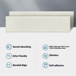UMIACOUSTICS 2 PCS Fiberglass Acoustic Panels