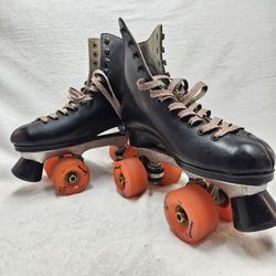 Dominion Roller Skates Leather Black Women’s 8.5 / Men’s 7 Luminous Wheels Canada