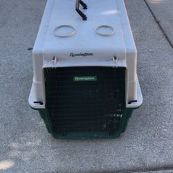 Pet Carrier (Remington). 26” L X 16” W X  18.5” H