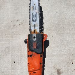 BLACK+DECKER Corded Electric Pole Saw 