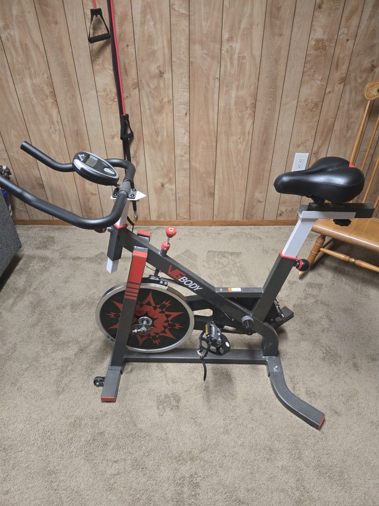 VIGBODY Exercise Bike Indoor Stationary Bike