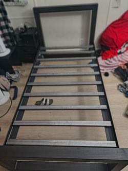Room & Board Parsons Metal Bed Twin