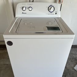 Amana Washer And Electric Dryer Set (3.5 Cubic Feet)