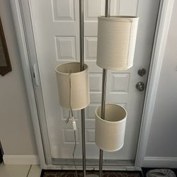 Modern 3-Light Arc Floor Lamp – Brushed Nickel – Contemporary