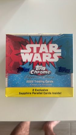2022 Topps Chrome Sapphire Edition Box
