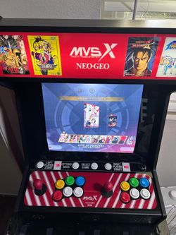 Unico MVSX Neo Geo games