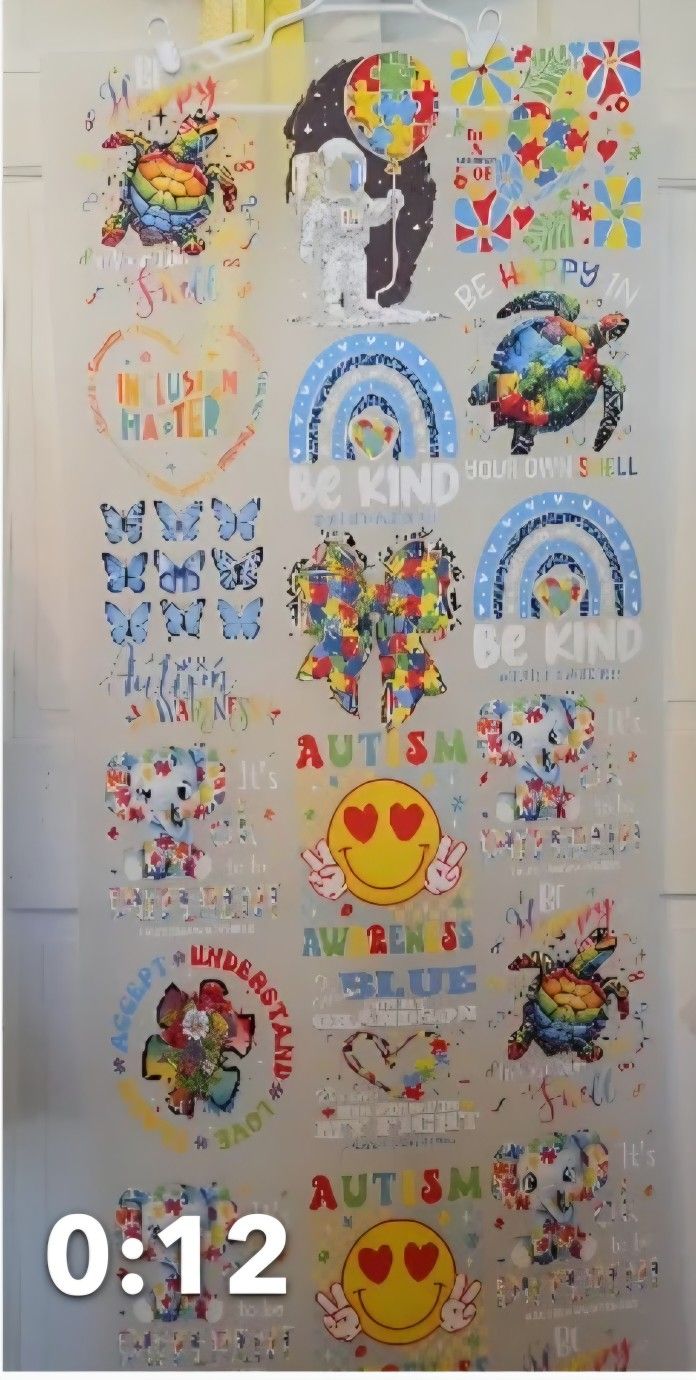 Autism Awareness DTF Images
