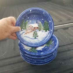 Christmas bowl set
