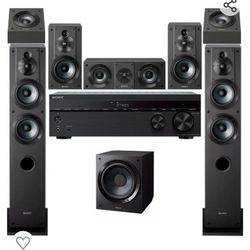 MAKE AN OFFER! Sony Surround Sound Home Theater System With Receiver