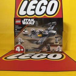 LEGO Star Wars Mando & Grogu N-1 Starfighter 75410 4+ Starter Set w/ Figures