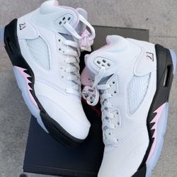 Air Jordan 5 “Medium Soft Pink” Sz 7Y 6Y 5.5Y