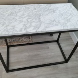 West Elm Marble Side Table