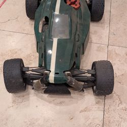 1/10 RC Car 4WD Tamiya gas Futaba controller