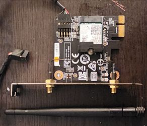 PCIe Wireless Network Card with Antennas