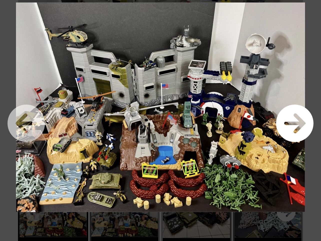 Vintage Micro Machine Army Base 