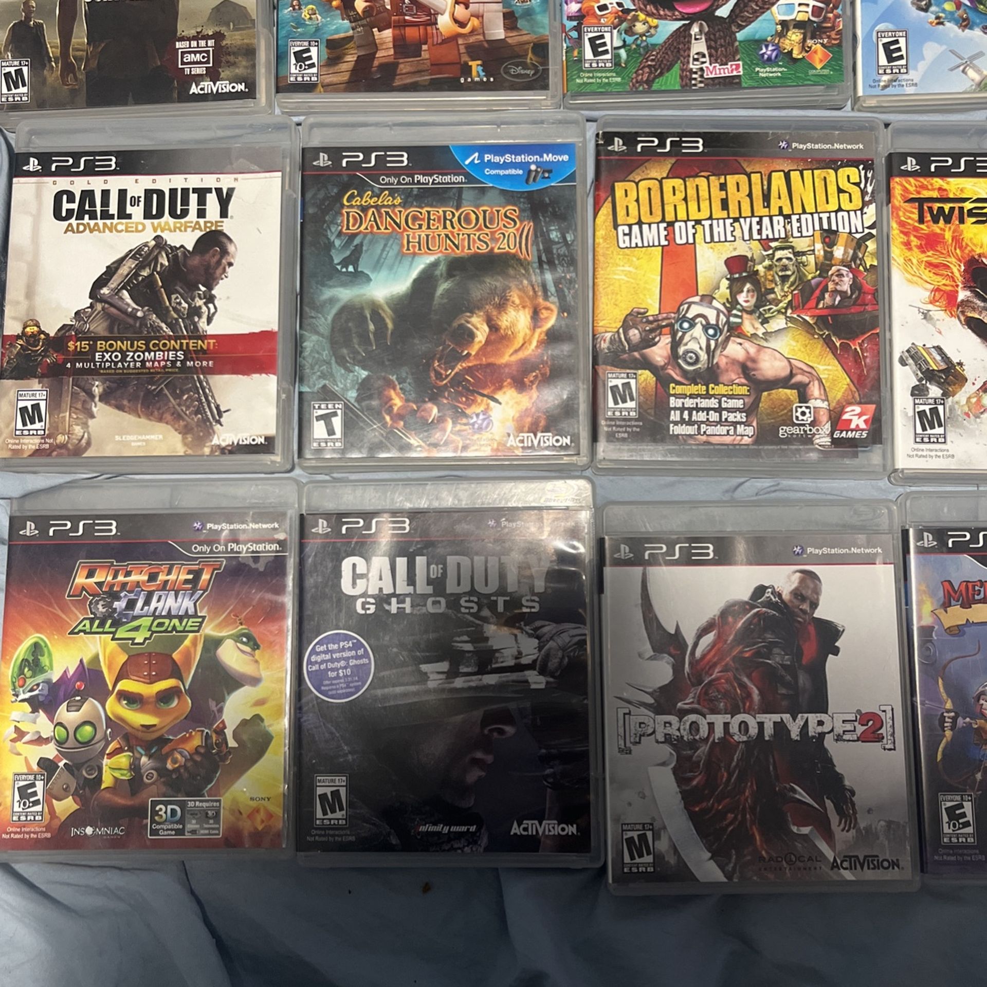 PS3 Games 5$ Each Work/look Like Brand new