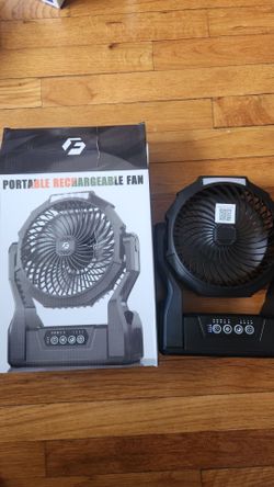 Portable Rechargeable Fan