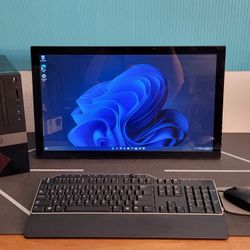 Complete Package, 6 Month Warranty, Win 10 Or Wi. 11 Pro, Dell Vostro, 24" Touchscreen Monitor, New Dell keyboard & mouse. Click For Full Specs