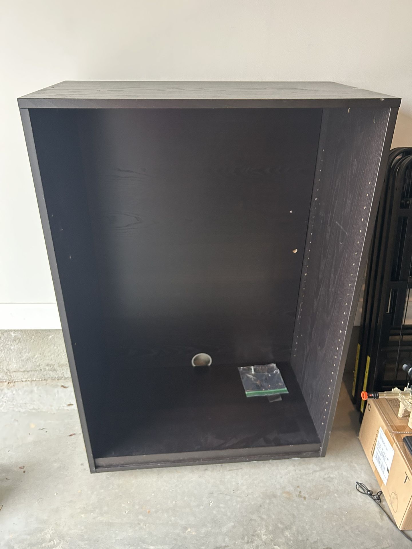 Espresso Shelving Unit (2 Shelves)