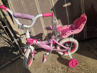 Princess Bike With Training Wheels