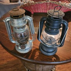 Antique Oil Lanterns 