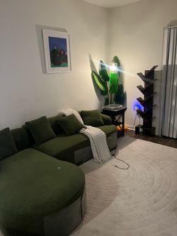 Bundle-Rug, Couch, Side Stand and Tv stand