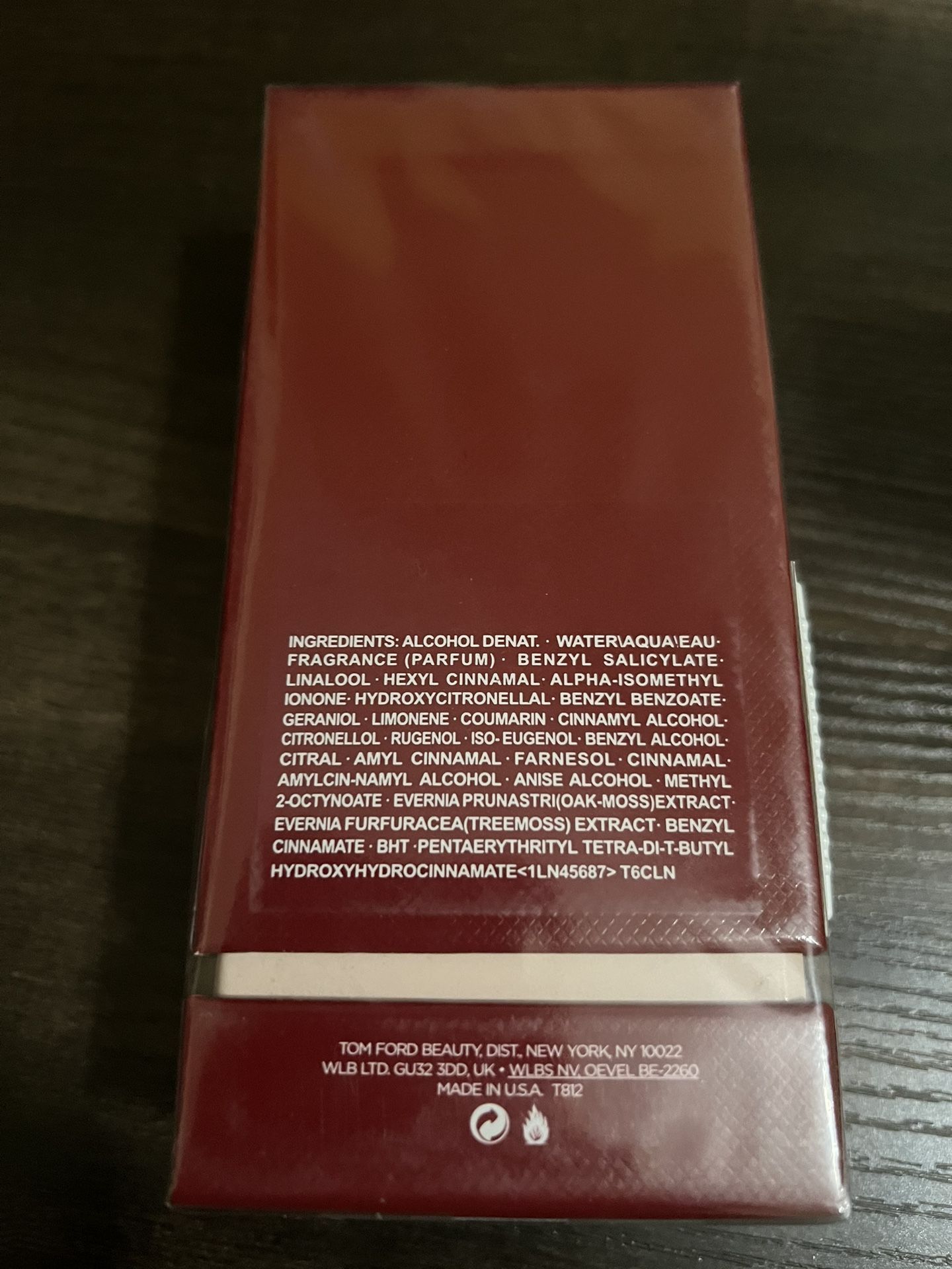 Tom Ford Lost Cherry Eau De Parfum 100 mL Sephora tag