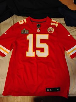 Patrick Mahomes Super Bowl 54 Kansas City Chiefs Jersey Size Medium