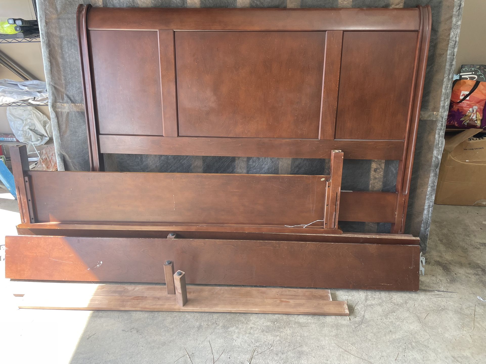 Queen Size Wooden Bed Frame